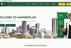 Nairobi plan services portal